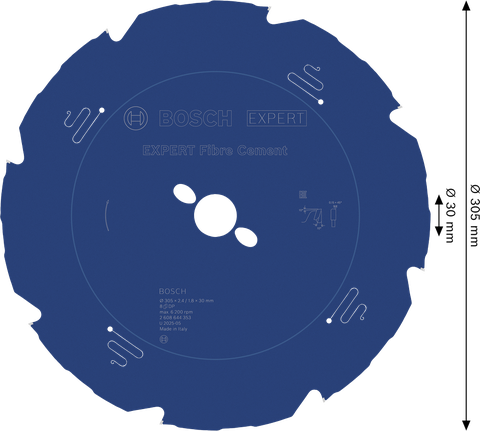 BoschEXPERT 纤维水泥圆锯片 305 毫米。